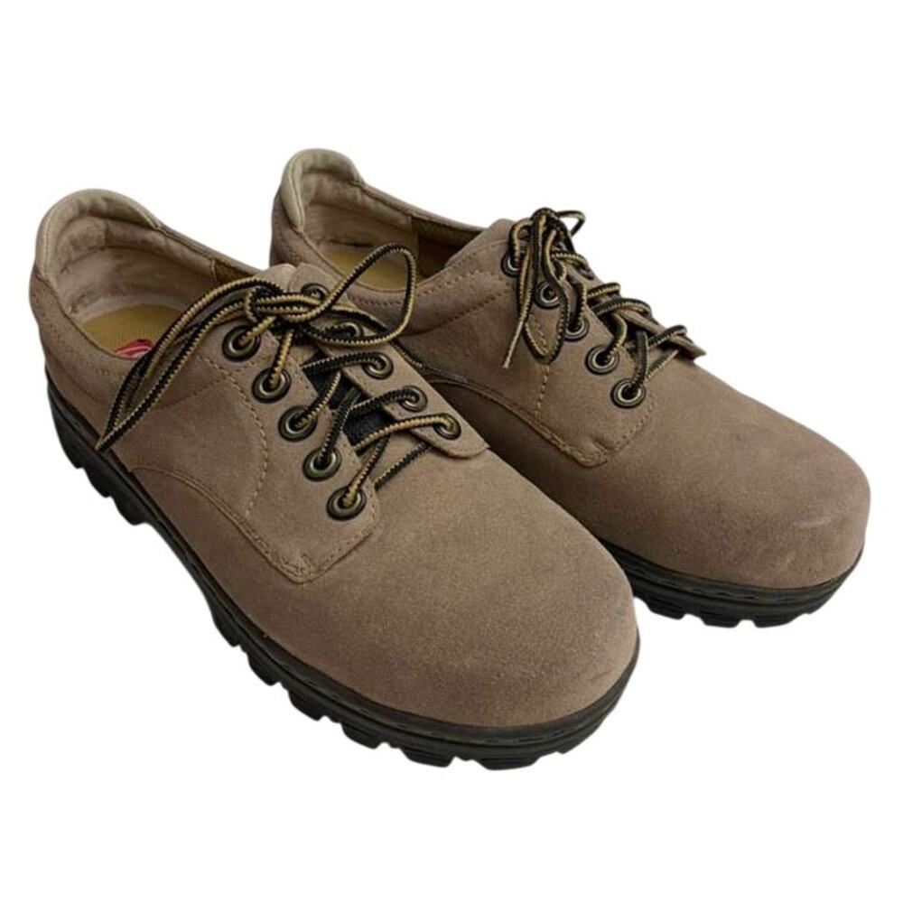 Coleman Men's UP COUNTRY Lace Up Shoe Tan Suede Oxford Sz 12